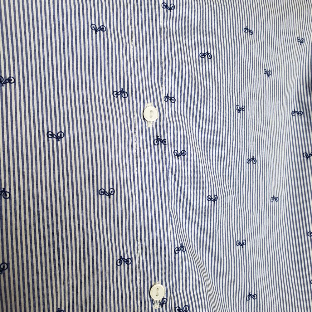 Zara Basic| Bicycle Pattern Button Down - image 5